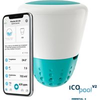 Ondilo – Analyseur d'eau de piscine connecté – Testeur de qualité avec kit de calibration – Optimisation de l'équilibre de l'eau