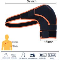 Écharpe de Compression Sport Ajustable pour Épaule et Articulation
