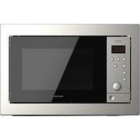 Cecotec – Micro-ondes encastrable numérique 900W – 25L – Gril 1000W – 8 fonctions préconfigurées – Démarrage automatique – Design noir acier