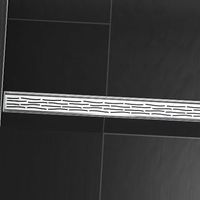 Rejilla de diseño TECEdrainline 'orgánica' para canales de ducha rectos, 6008, 800mm, cumplimiento: peinado - 600861