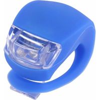 N°2 Faretti led in silicone universali per bici in 4 colori a scelta Colore - Blu