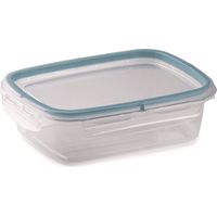 Snips Set 3 Contenitori per Alimenti SnipSlock Trasparente e Blu