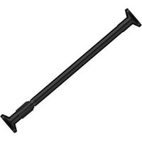 Tringle À Rideau Rétractable - Sans Perçage - 50 À 80 Cm - Noir