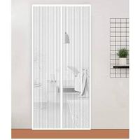 ZANZARIERA MAGNETICA P/PORTA 140X240CM BIANCO