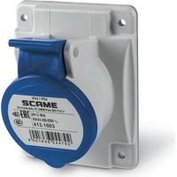 Base Empotrable CETAC en Cuadro 16A IP54 Optima SCAME BE-CLA-4131663 2P + TT