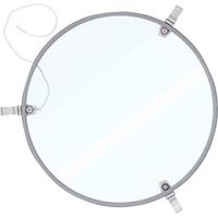 Copertura vetro lama 48 con clips in alluminio SBP14008920 per canaline