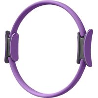Ring Pilates Cercle Anneau Yoga Ring Cercles pour Pilates Cercle de Pilates Pour Fitness à la maison Adaptée Double Poignée pour Circle Pilates - Yoga Gym Fitness Entraînement pour les femmes, violet