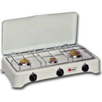 CF Parker Gasherd 5327C Weiß 3 Brenner für den Außenbereich