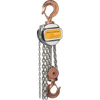 Delta Sparkless Funkenarmer Stirnradkettenzug ATEX Zone 1 verzinkte Lastkette Tragkraft 3,0t Länge 10,0m