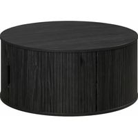 Tavolino da Caffè Trendteam Nero 80 x 80 x 36 cm