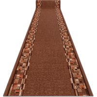 Läufer Antirutsch BOMBAY braun 67cm brown 67x620 cm