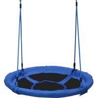 Altalena per bambini 3-8 anni, per interni ed esterni, carico max 100kg, 100x180 cm