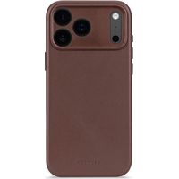 Decoded Leather Backcover iPhone 17 Pro Max Chocolate Brown
