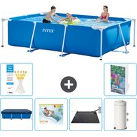 Intex Piscine Tubulaire Rectangulaire - 300x200x75 cm - 7-pièces S70