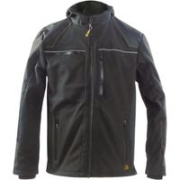 RICA LEWIS Herren Softshell Jacke - Größe M - Fleece gefüttert - Stretch - SHELL