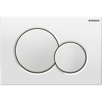 Plaque de déclenchement GEBERIT SIGMA 01 - Pour réservoir UP320 / UP720 - 115.770.11.5 - Blanc