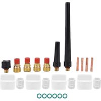 de 21 pièces pour torche de soudage TIG pinces buses en