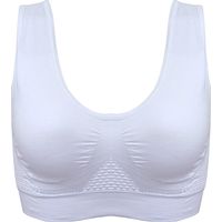 Soutien-gorge push-up sans armatures, respirant et antichoc pour femmes rondes Cheers, sous-vêtements de sport