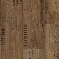 Sol Vinyle First - Imitation parquet marqué - Rouleau de 4m x 4m