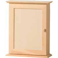 Portachiavi Artemio legno 25 cm 5 ganci personalizzabile