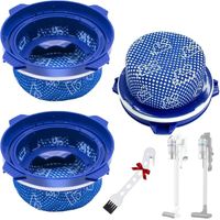 Lot de 3 filtres HEPA pour aspirateurs Samsung Jet 90/70/75 – Filtration multicouches – Faciles à nettoyer et à remplacer