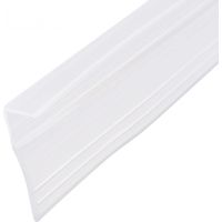 Dichtungsstreifen Rahmenlose Glasduschtür Boden Seiten Fegen F-Typ 3/8 "Glas, 3/4" Tropfschiene