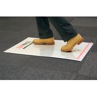 Kit tapis collant anti-poussière et antidérapant Zipwall Mat Starter Kit. 30 feuilles - HILAIRE SA
