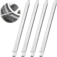 Lntyq Lot de 4 démonte-pneus, démonte-pneus de 25 cm, démonte-pneus en métal, démonte-pneus de voiture et de moto, démonte-pneus de voiture, démonte-pneus manuel pour scooter électrique, outils pour d
