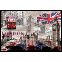 Affiche encadrée Londres iconique