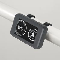 pba WC- Spülauslösung Funks. 868,4 MHZ 2 Funktionen, 108x68x22mm