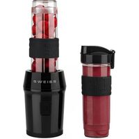 Mini-Mixer - SWEISS - MOOV9 - 300 W - 570 ml - 2 Flaschen - Schwarz
