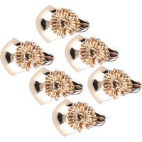 Lot de 6 clips pour chaussures, assortis à toutes les bottes, boucles, accessoires de décoration pour mariages et fêtes, HW15, embouts de chaussures en fer à repasser