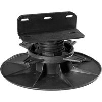 Base de montaje 50/70 mm para terraza de madera B50 - Vérindal - Caja de 40 unidades