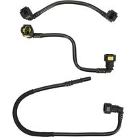 Tuyau d'air en nylon compatible avec les voitures Mercedes-Benz : références 1634703764, 1634702964 et 1634702864.