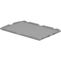Surplus Systems Deckel für Eurobox 60 x 40 cm, stabil, grau Boxen, Körbchen & Kisten