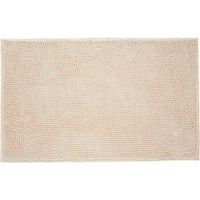Tatkraft Tappeto da bagneria Chenille Sabbia 50 x 80 cm