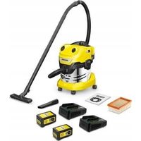 Kärcher WD 4-18 S Aspiradora Amarilla y Gris 20L