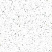 Véritable Carreau Terrazzo fond blanc inclusions gris Carrara 0/7 30x30 cm boîte de 0.72m2 Satiné - Gioia Materia
