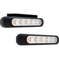 Fristom Frontblitzer / Straßenräumer FT-200 N LED 95200N 12 V, 24 V, 36 V über Bordnetz Einbau Blau