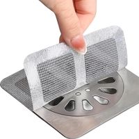 20Pcs Sticker Jetable pour Attrape Cheveux Douche, Filtre Cheveux Douche, pour éviter Les Drains Bouchés, pour Les Accessoire Salle de Bain, Les Essentiels de l'appartement pour la l'évier, Baignoire(