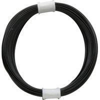 Donau Elektronik 110-1 Litze 1 x 0.04 mm² Schwarz 10 m