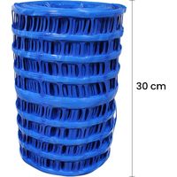 Grillage avertisseur NF bleu eau potable 100 m x 30 cm - Samex