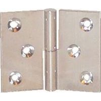 MÖBELSCHARNIER MESSING POLIERT 100/50X40 LINKS - QCDR - PO5140S10 UNSERE AUSWAHL