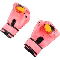 Gants de boxe pour bébés filles et garçons, gants d'entraînement de boxe pour enfants (roses)
