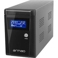 Fuente de alimentación de emergencia Armac Office 1500E LCD interactiva de 3 x 230 V PL