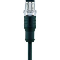 Escha 8046910 Sensor-/Aktor-Steckverbinder, konfektioniert M12 Stecker, gerade 5.00 m Polzahl Sensor