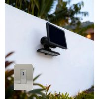 Projecteur extérieur LED solaire POWER–2000, Noir, avec