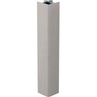 Jonction pour plinthe pvc 100 mm – Plinthe de finition de cuisine – Pour aménagement cuisines et salles de bain – Opes