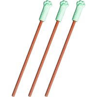 Aquameter, Set of 3, Plant Soil Moisture Sensor Garden Moistures Indicator Clay Garden Stick Set Healthy Growth Soils Testing Kit for Lawn Station Grow House Planting