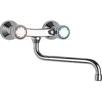 GRIFO BIMANDO MURAL PARA COCINA CON CAÑO INFERIOR